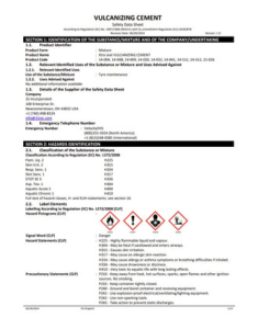 SDS Sheet